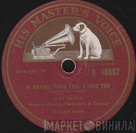 With Kay Starr  Hal Mooney And His Orchestra  - If Anyone Finds This, I Love You / Turn Right
