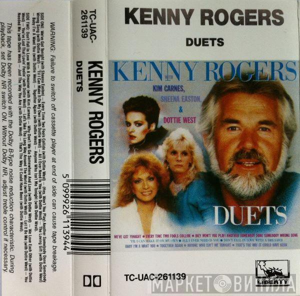 With Kenny Rogers , Kim Carnes & Sheena Easton  Dottie West  - Duets