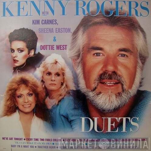 With Kenny Rogers , Kim Carnes & Sheena Easton  Dottie West  - Duets