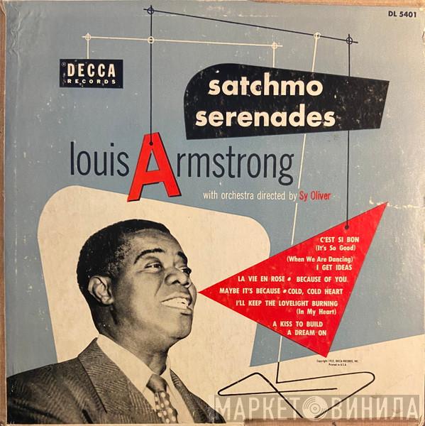 With Louis Armstrong  Sy Oliver And His Orchestra  - Satchmo Serenades