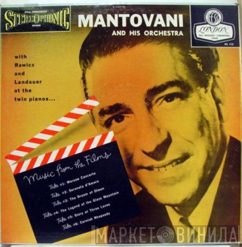 With Mantovani And His Orchestra  Rawicz & Landauer  - Music From The Films