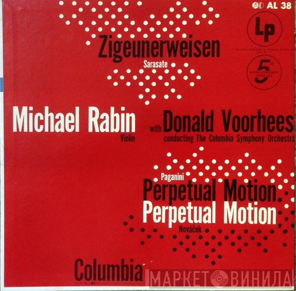 With Michael Rabin Conducting Donald Voorhees  Columbia Symphony Orchestra  - Zigeunerweisen / Perpetual Motion