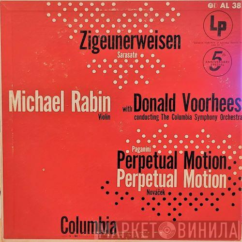 With Michael Rabin Conducting Donald Voorhees  Columbia Symphony Orchestra  - Zigeunerweisen / Perpetual Motion