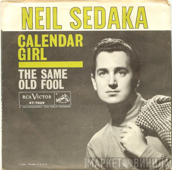 With Neil Sedaka  Stan Applebaum And His Orchestra  - Calendar Girl / The Same Old Fool