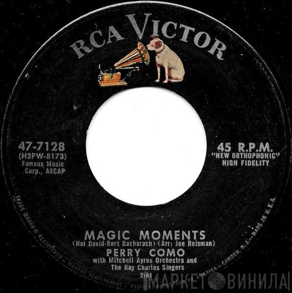With Perry Como And Mitchell Ayres And His Orchestra  The Ray Charles Singers  - Magic Moments / Catch A Falling Star