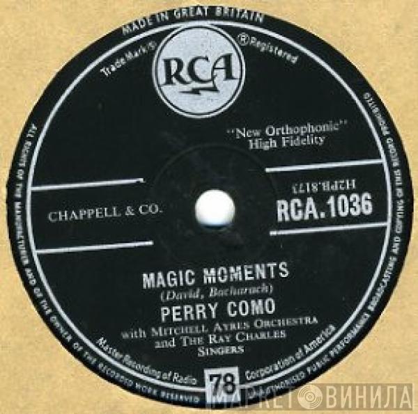 With Perry Como And Mitchell Ayres And His Orchestra  The Ray Charles Singers  - Magic Moments / Catch A Falling Star