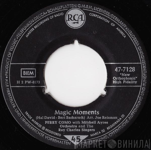 With Perry Como And Mitchell Ayres And His Orchestra  The Ray Charles Singers  - Magic Moments / Catch A Falling Star