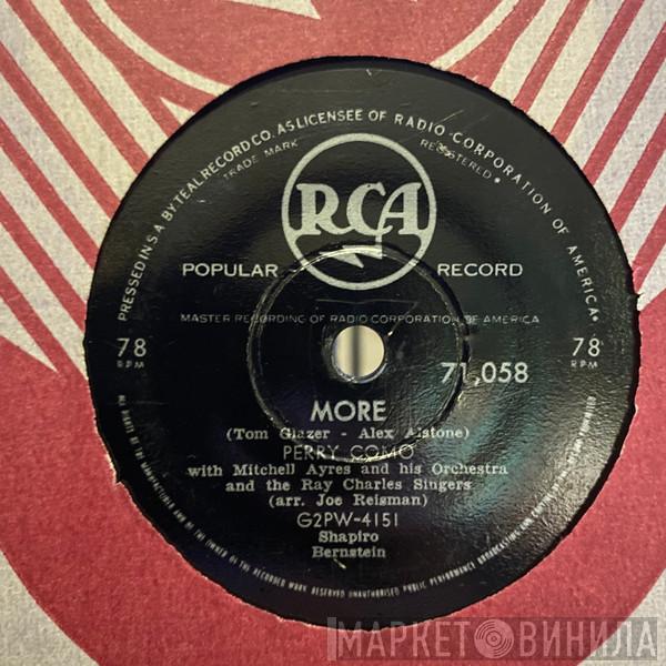 With Perry Como And Mitchell Ayres And His Orchestra  The Ray Charles Singers  - More / Glendora