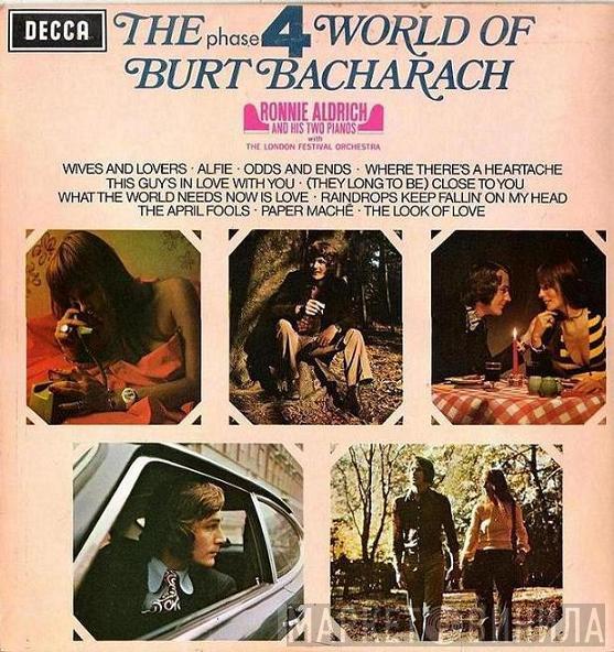 With Ronnie Aldrich And His Two Pianos  The London Festival Orchestra  - The World Of Burt Bacharach