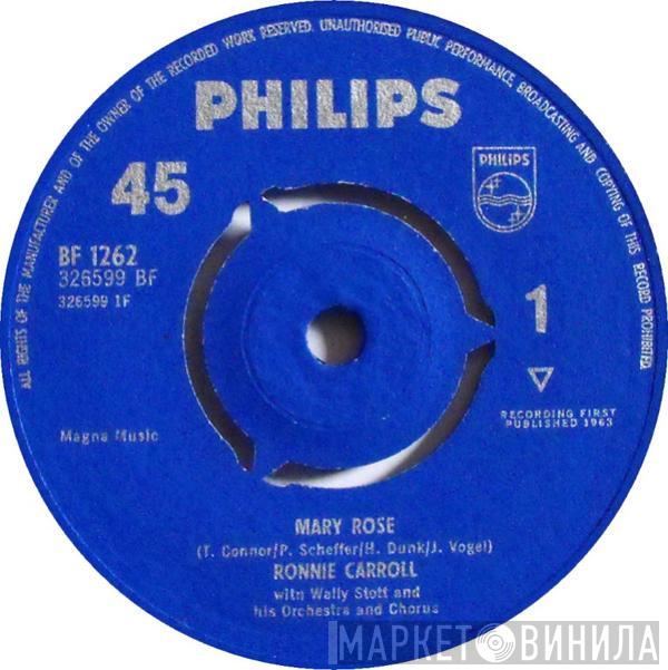 With Ronnie Carroll  Wally Stott And His Orchestra And Chorus  - Mary Rose