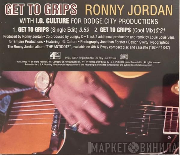 With Ronny Jordan  IG Culture  - Get To Grips