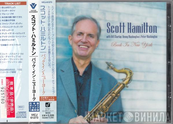 With Scott Hamilton , Bill Charlap & Kenny Washington  Peter Washington  - Back In New York