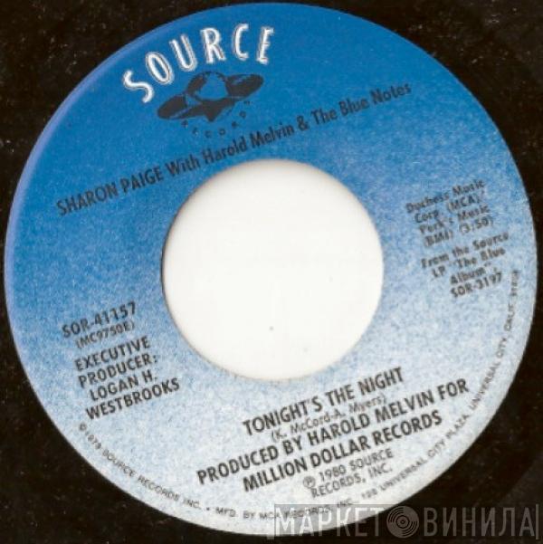With Sharon Paige  Harold Melvin And The Blue Notes  - Tonight's The Night / Your Love Is Taking Me On A Journey