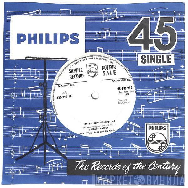 With Shirley Bassey  Wally Stott & His Orchestra  - My Funny Valentine / How About You?