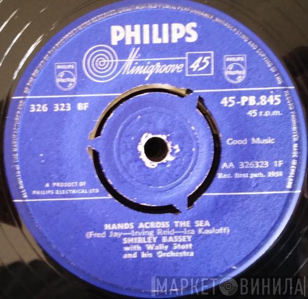 With Shirley Bassey  Wally Stott & His Orchestra  - Hands Across The Sea