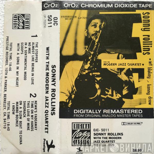 With Sonny Rollins Featuring The Modern Jazz Quartet And Art Blakey  Kenny Drew  - Sonny Rollins With The Modern Jazz Quartet