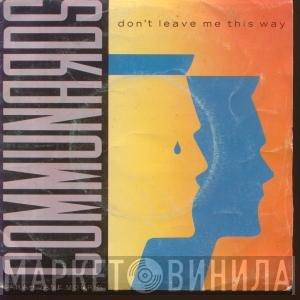 With The Communards  Sarah Jane Morris  - Don't Leave Me This Way