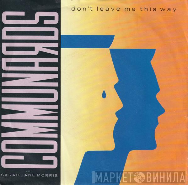 With The Communards  Sarah Jane Morris  - Don't Leave Me This Way