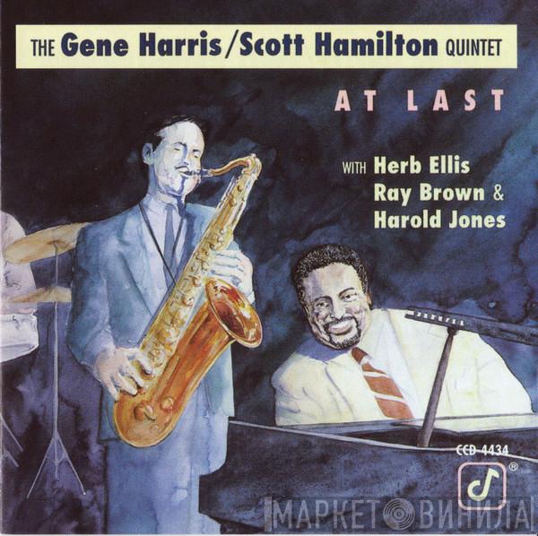 With The Gene Harris/Scott Hamilton Quintet , Herb Ellis & Ray Brown  Harold Jones  - At Last