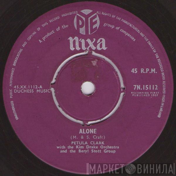 With The Petula Clark  Kim Drake Orchestra  - Alone
