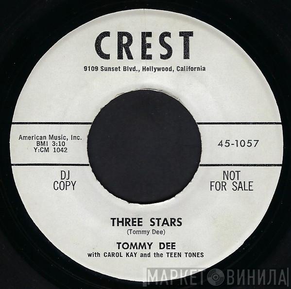 With Tommy Dee And Carol Kay  The Teen-Aires  - Three Stars