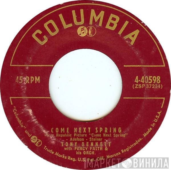 With Tony Bennett  Percy Faith & His Orchestra  - Come Next Spring / Afraid Of The Dark