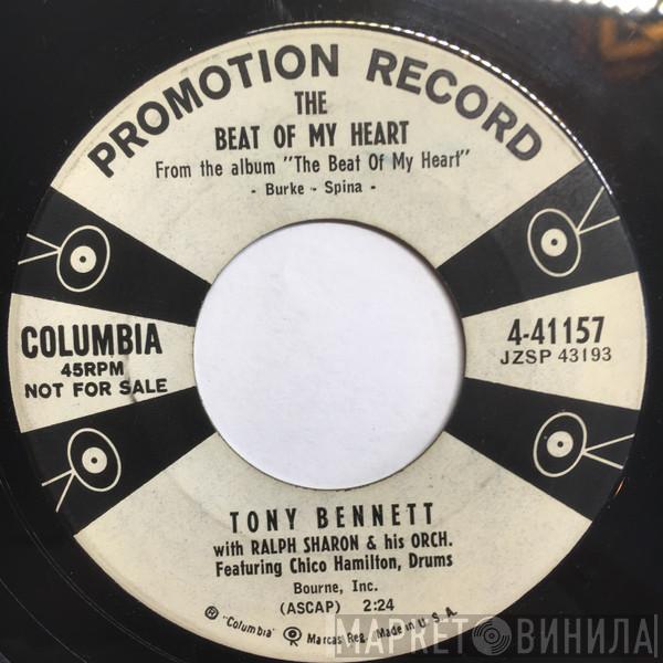 With Tony Bennett  Ralph Sharon And His Orchestra  - The Beat Of My Heart / Crazy Rhythm