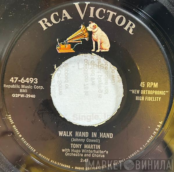 With Tony Martin   Hugo Winterhalter's Orchestra And Chorus  - Walk Hand In Hand / Flamenco Love