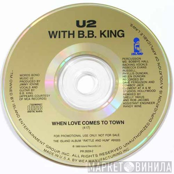 With U2  B.B. King  - When Love Comes To Town