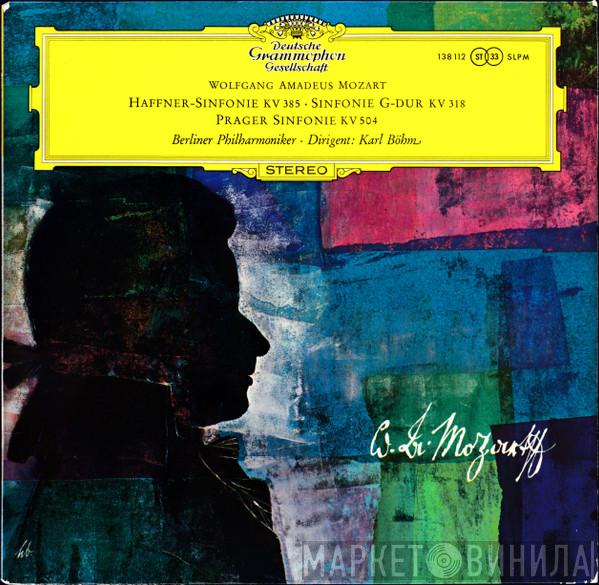 ‧ Wolfgang Amadeus Mozart ‧ Dirigent: Berliner Philharmoniker  Karl Böhm  - Haffner-Sinfonie KV 385 ‧ Sinfonie G-dur KV 318 ‧ Prager Sinfonie KV 504
