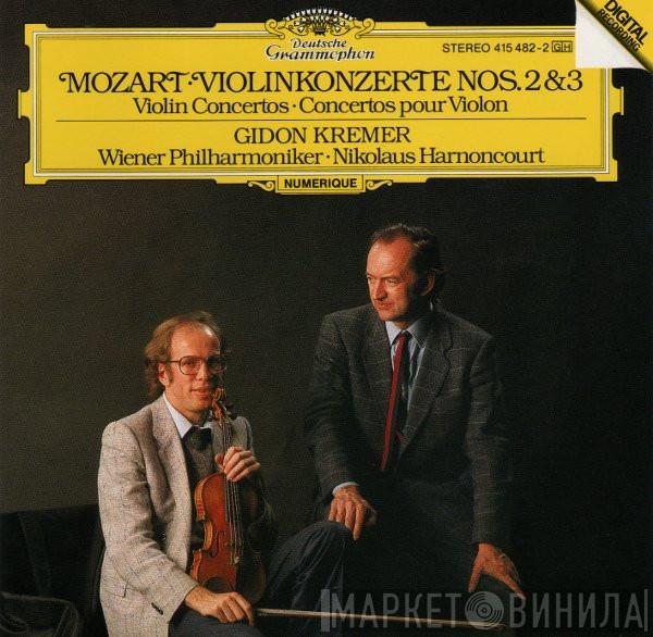 • Wolfgang Amadeus Mozart • Gidon Kremer • Wiener Philharmoniker  Nikolaus Harnoncourt  - Violinkonzerte Nos. 2 & 3