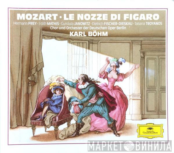 - Wolfgang Amadeus Mozart · Hermann Prey · Edith MAthis · Gundula Janowitz · Dietrich Fischer-Dieskau · Tatiana Troyanos Und Chor der Deutschen Oper Berlin · Orchester Der Deutschen Oper Berlin  Karl Böhm  - Le Nozze Di Figaro