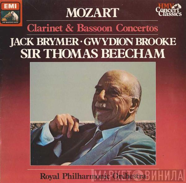 , Wolfgang Amadeus Mozart ∙ Jack Brymer , Gwydion Brooke , Sir Thomas Beecham  The Royal Philharmonic Orchestra  - Clarinet & Bassoon Concertos