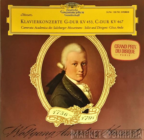 - Wolfgang Amadeus Mozart · Solist Und Dirigent: Camerata Academica Salzburg  Géza Anda  - Klavierkonzerte G-Dur KV 453, C-Dur KV 467