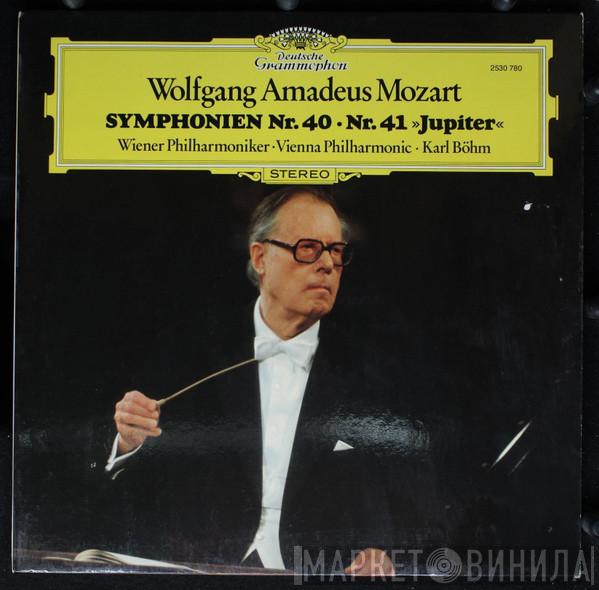 – Wolfgang Amadeus Mozart · Wiener Philharmoniker  Karl Böhm  - Symphonien Nr. 40 · Nr. 41 »Jupiter«