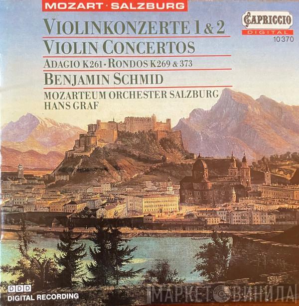 Wolfgang Amadeus Mozart, Benjamin Schmid, Das Mozarteum Orchester Salzburg, Hans Graf - Violinkonzerte 1 & 2 / Adagio K261 / Rondos K269 & 373
