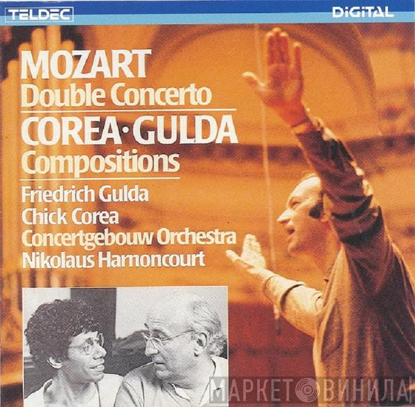 Wolfgang Amadeus Mozart, Chick Corea, Friedrich Gulda, Concertgebouworkest, Nikolaus Harnoncourt - Double Concerto / Compositions