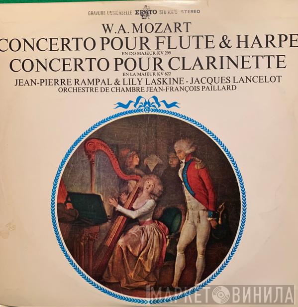  Wolfgang Amadeus Mozart  - Concerto Pour Flûte & Harpe En Do Majeur Kv 299 / Concerto Pour Clarinette En La Majeur Kv 622