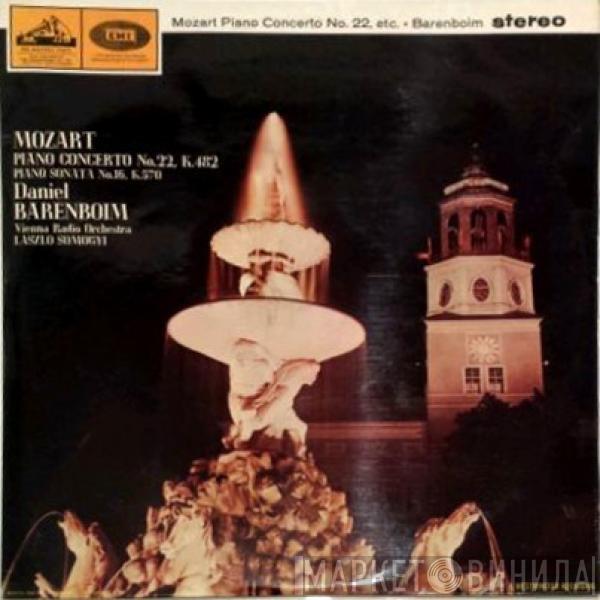 Wolfgang Amadeus Mozart, Daniel Barenboim, Das Große Wiener Rundfunkorchester, László Somogyi - Piano Concerto No. 22, K. 482 / Piano Sonata No. 16, K. 570
