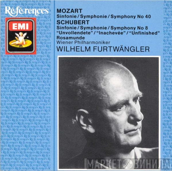 Wolfgang Amadeus Mozart, Franz Schubert, Wilhelm Furtwängler - Symphony No 40 / Symphony No 8 (Unfinished'' / Rosamunde