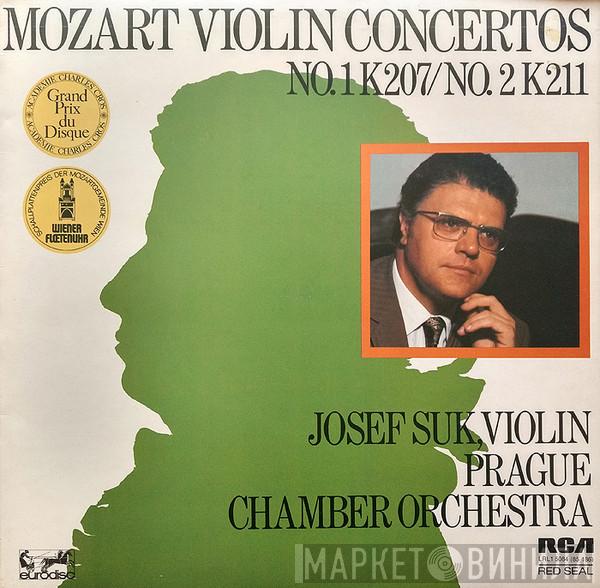 Wolfgang Amadeus Mozart, Josef Suk, Prague Chamber Orchestra - Mozart Violin Concertos No. 1 K207 / No. 2 K2111