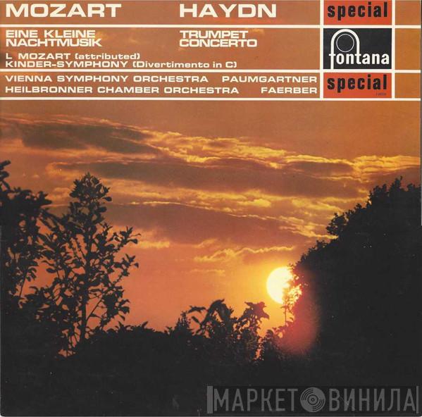 Wolfgang Amadeus Mozart, Joseph Haydn, Leopold Mozart, Wiener Symphoniker, Bernhard Paumgartner, Württembergisches Kammerorchester, Jörg Faerber - Eine Kleine Nachtmusik / Trumpet Concerto / Kinder-Symphony (Divertimento In C)