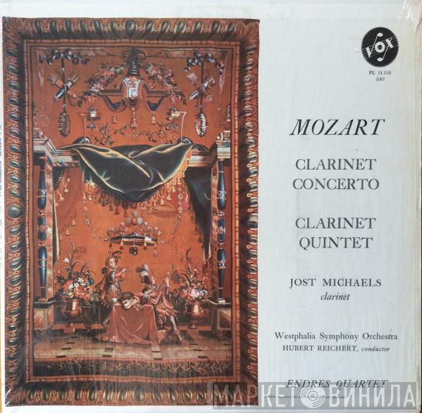 Wolfgang Amadeus Mozart, Jost Michaels, Westfälisches Sinfonieorchester, Hubert Reichert, Endres-Quartett - Clarinet Concerto / Clarinet Quintet
