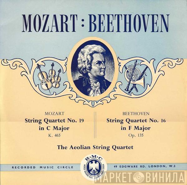 Wolfgang Amadeus Mozart, Ludwig van Beethoven, Aeolian String Quartet - String Quartet No. 19 In C Major, K. 465 / String Quartet No. 16 In F Major, Op. 135