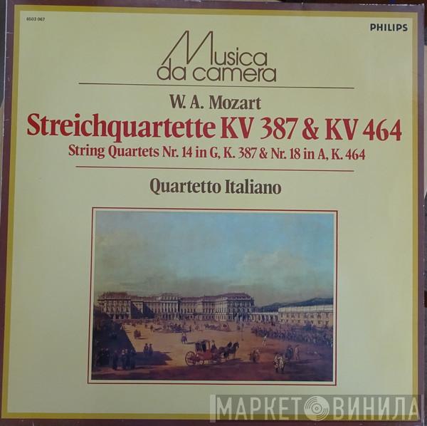 Wolfgang Amadeus Mozart, Quartetto Italiano - Streichquartette KV 387 & KV 464 / String Quartets Nr. 14 In G, K. 387 & Nr. 18 In A, K.464