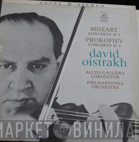 Wolfgang Amadeus Mozart, Sergei Prokofiev, Philharmonia Orchestra, Alceo Galliera, David Oistrach - Mozart - Concerto No. 3 / Prokofiev - Concerto No. 2