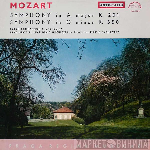 Wolfgang Amadeus Mozart, The Czech Philharmonic Orchestra, Brno State Philharmonic Orchestra, Martin Turnovský - Symphony No. 29 In A Major, K. 201 / Symphony No. 40 In G Minor, K. 550