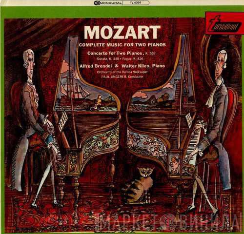 , Wolfgang Amadeus Mozart & Alfred Brendel  Walter Klien  - Complete Music For Two Pianos
