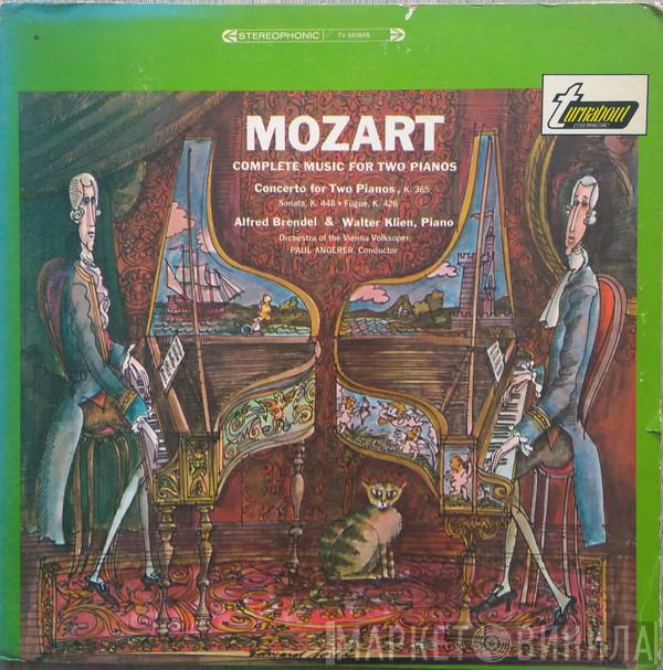 , Wolfgang Amadeus Mozart & Alfred Brendel  Walter Klien  - Complete Music For Two Pianos