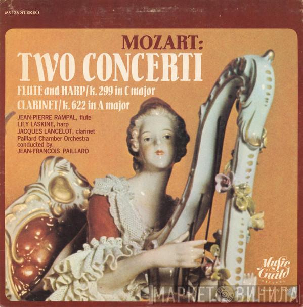 - Wolfgang Amadeus Mozart & Jean-Pierre Rampal , Lily Laskine , Jacques Lancelot , Orchestre De Chambre Jean-François Paillard  Jean-François Paillard  - Mozart: Two Concerti